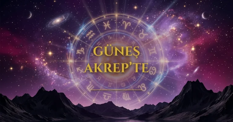 Güneş Akrep’te – Derinliğin Kalbinde Yeniden Doğuş