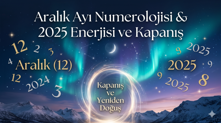Aralık Ayı Numerolojisi & 2025 Enerjisi ve Kapanış