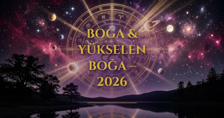 BOĞA & YÜKSELEN BOĞA – 2026 – “Bu Yıl, Kendime Sadık Kalıyorum”