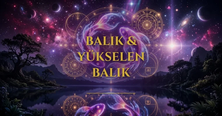 Balık & Yükselen Balık – 2026 & Kendime Döndükçe Hayat Bana Akıyor